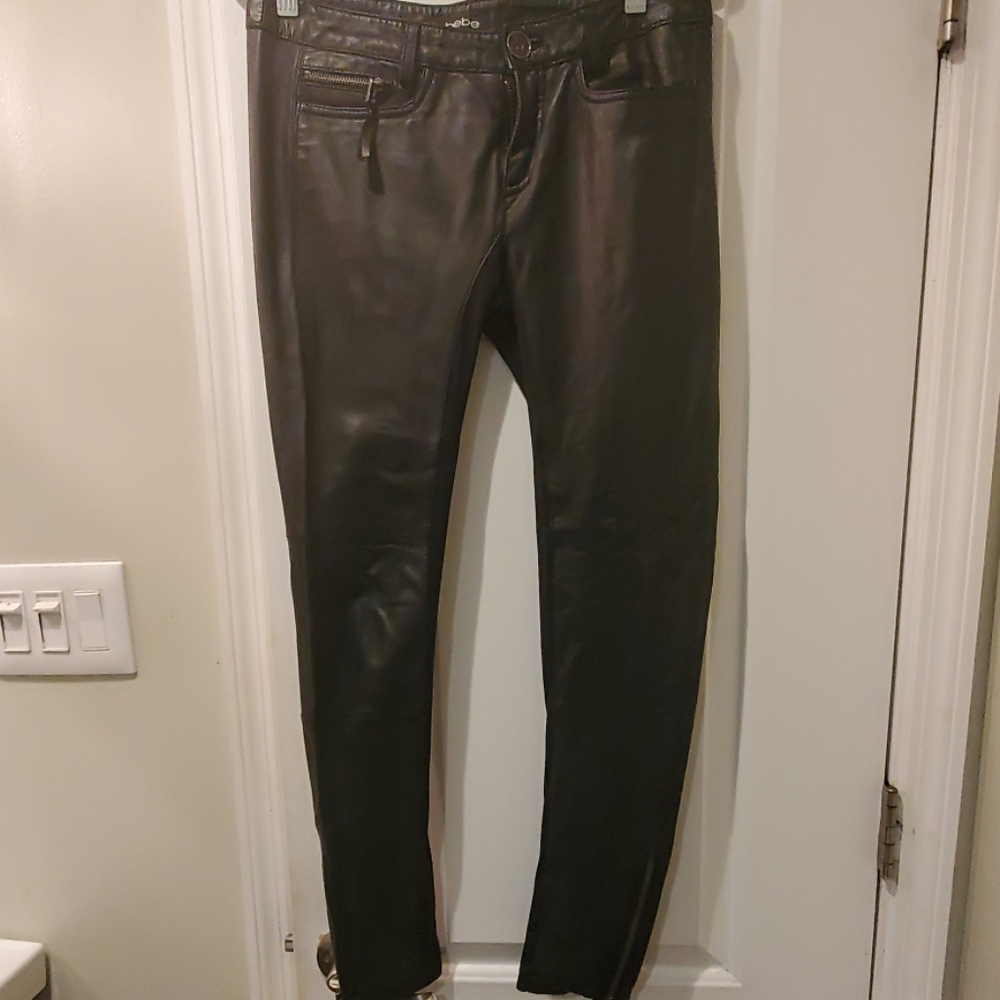 Leather pants
